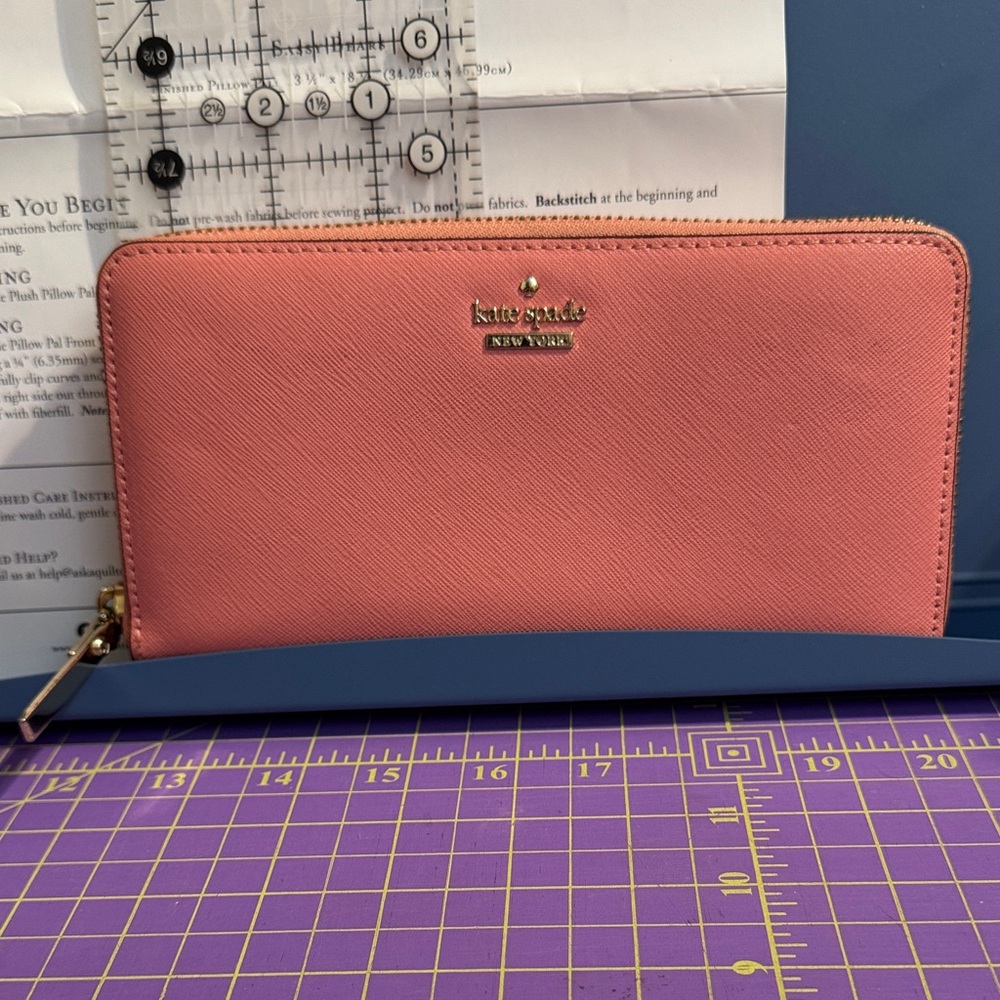 Kate Spade NY Madison Large Zip Around Wallet